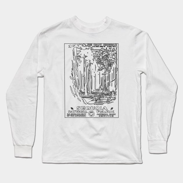 Sequoia Long Sleeve T-Shirt by TheCosmicTradingPost